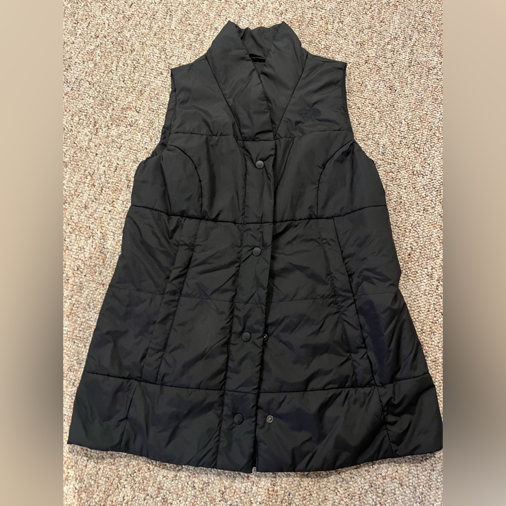 The North Face Black Puffer Vest